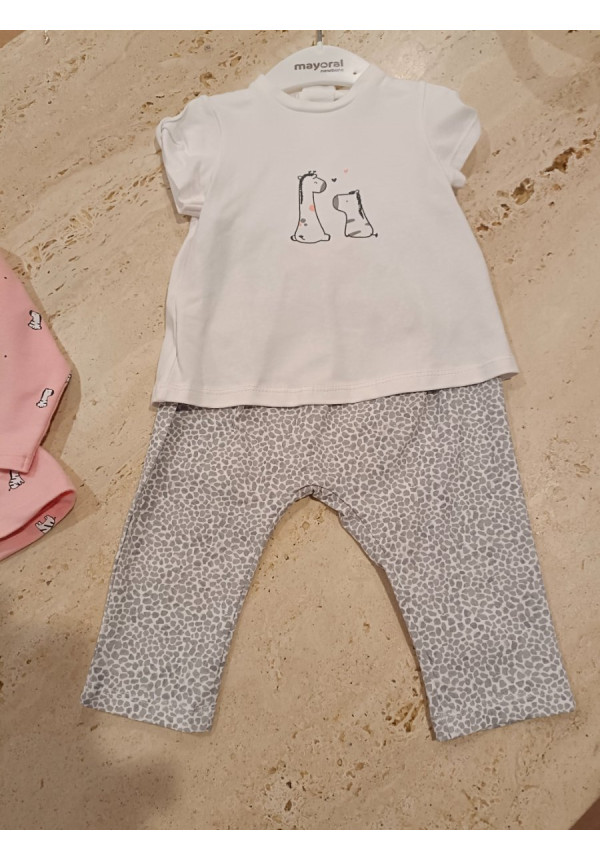 Conjunto 3p zebra