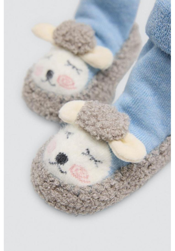 Calcetín Zapatilla Bebé Térmico