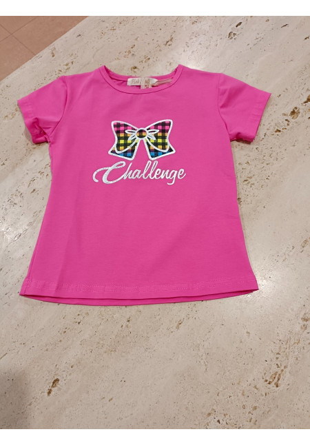 Camiseta M/C Fucsia