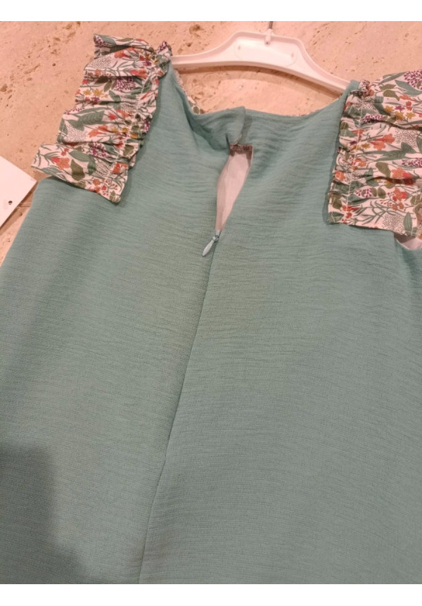 Vestido Verde Agua