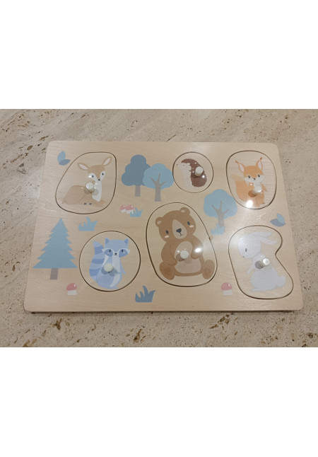 Puzzle Infantil Animales 