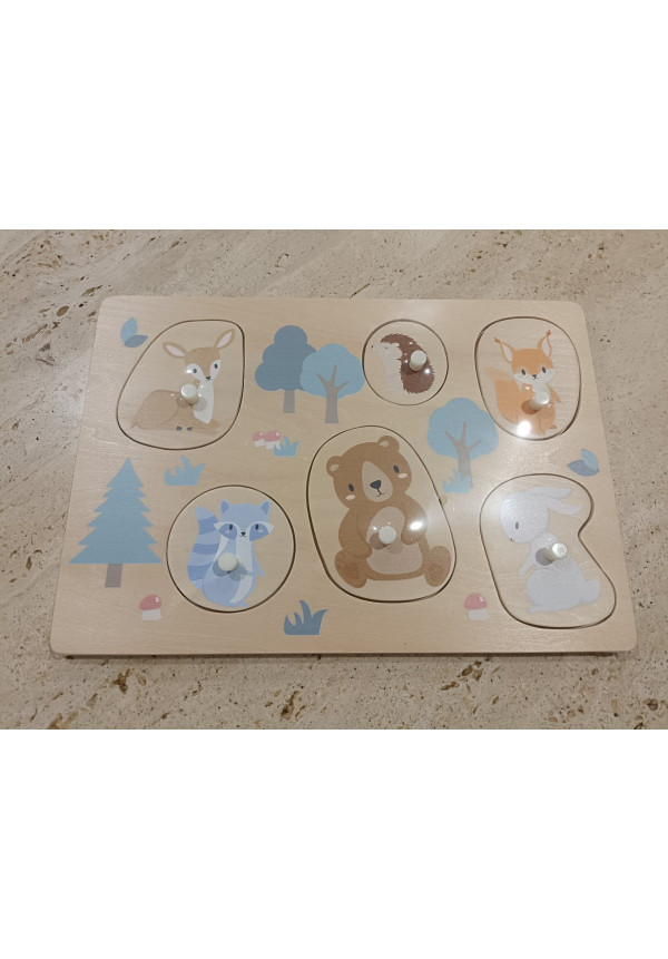 Puzzle Infantil Animales 