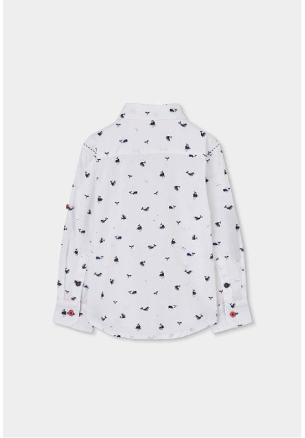 Camisa Popelín Estampada