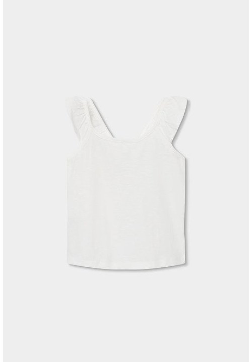 Camiseta Sin Mangas Blanca