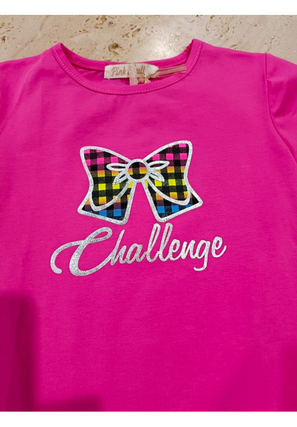 Camiseta M/C Fucsia