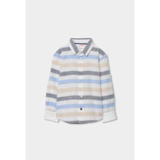 Camisa M/L Lino Listada