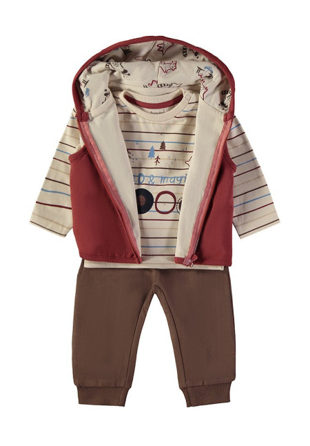 Conjunto 3p Granate
