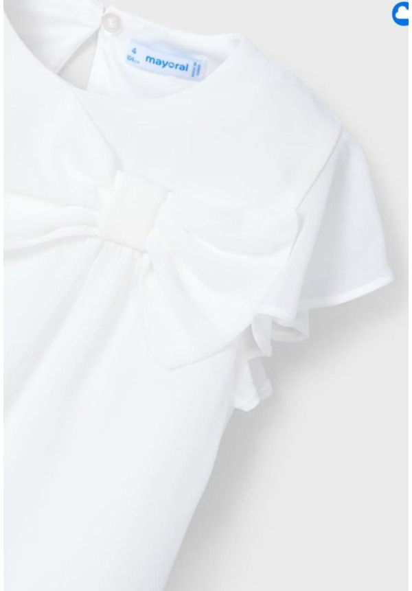 Blusa Lazo Blanco