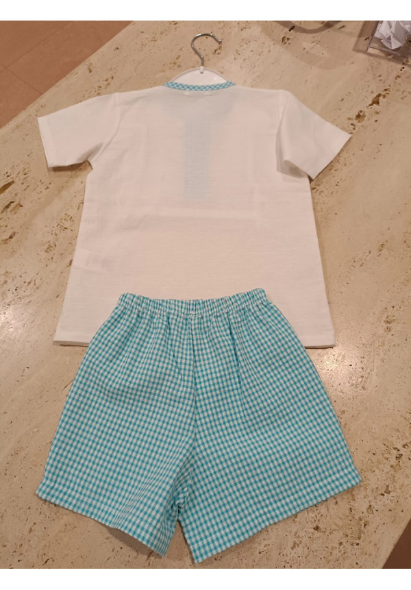 Conjunto 2p Turquesa