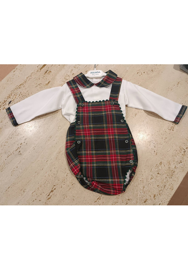 Peto + Camisa Cuadros