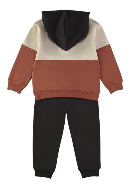 Conjunto Afelpado 2p Plomo
