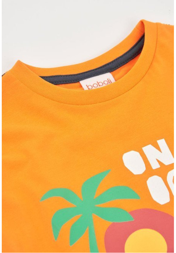 Camiseta M/C Naranja