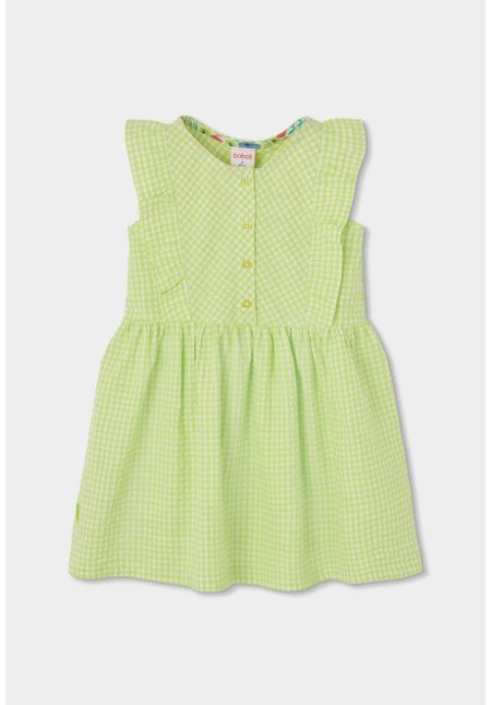 Vestido Popelín Cuadros
