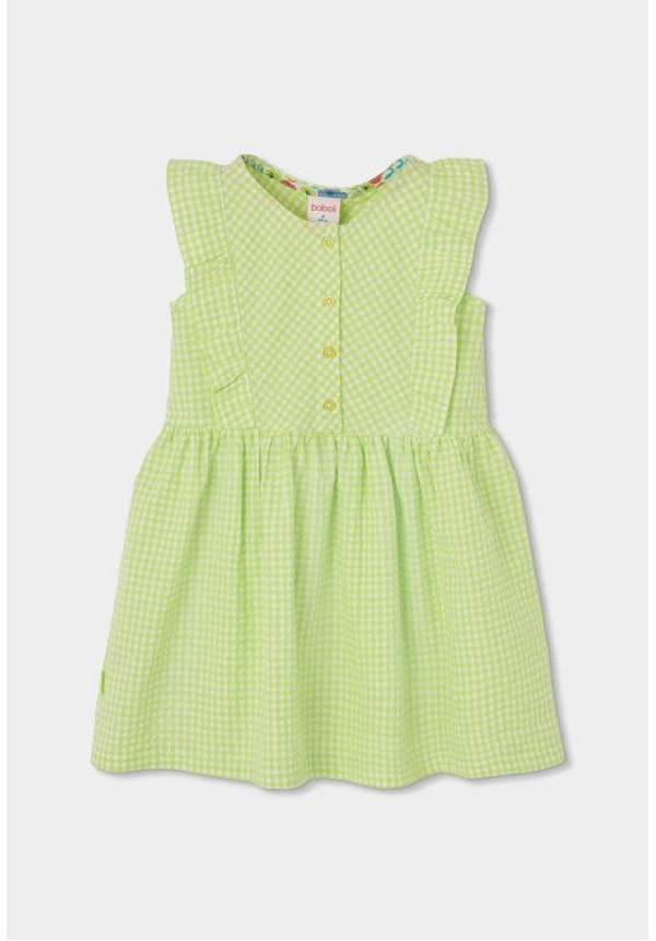 Vestido Popelín Cuadros