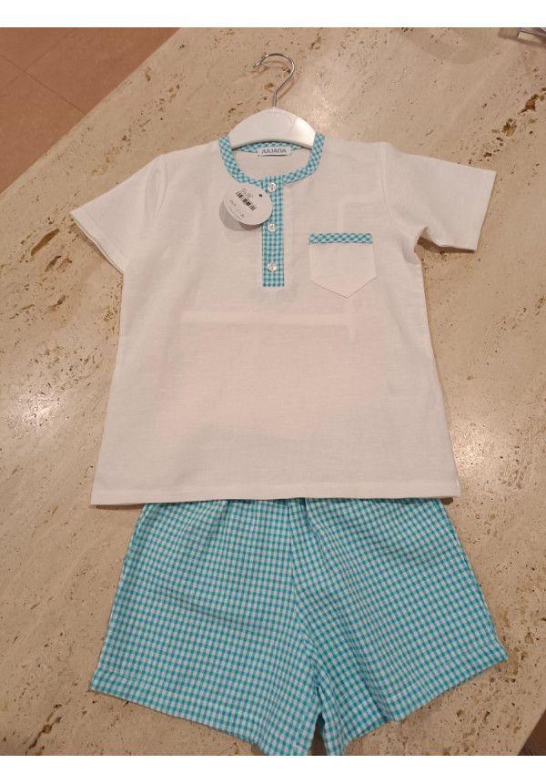 Conjunto 2p Turquesa