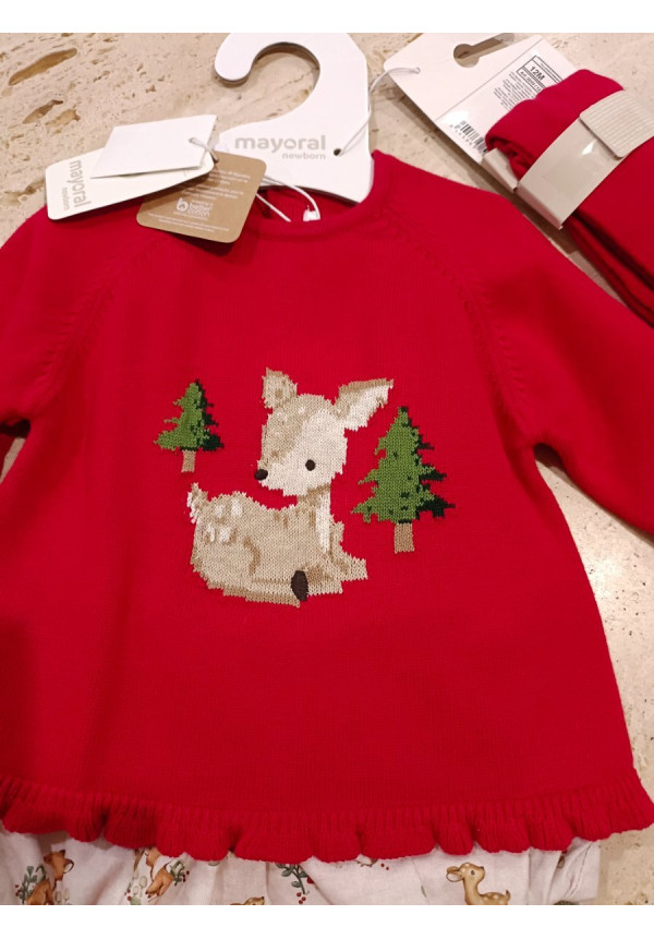 Conjunto 3p Rojo Animals