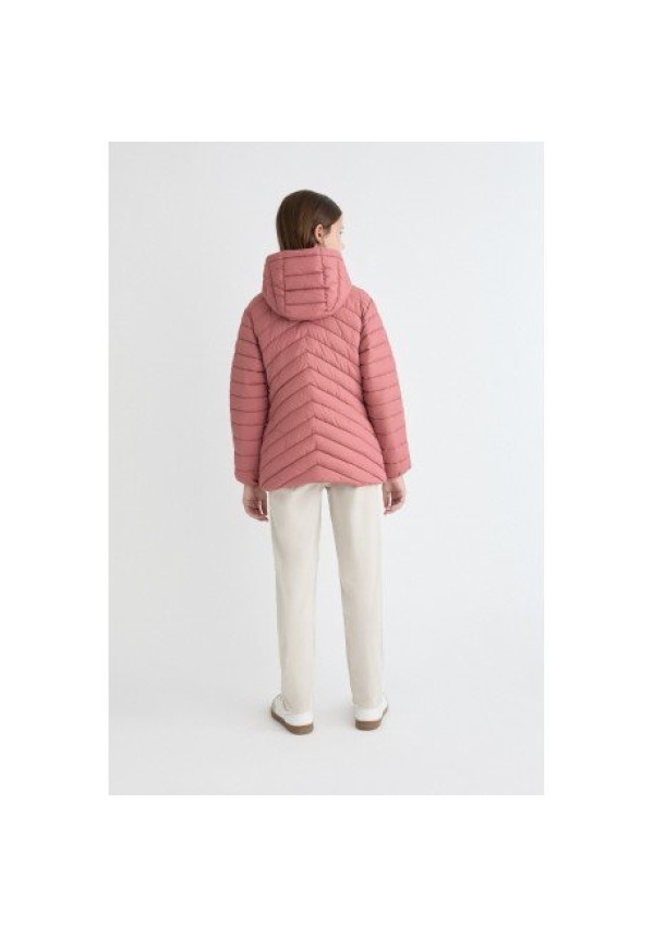 Abrigo Acolchado Rosa