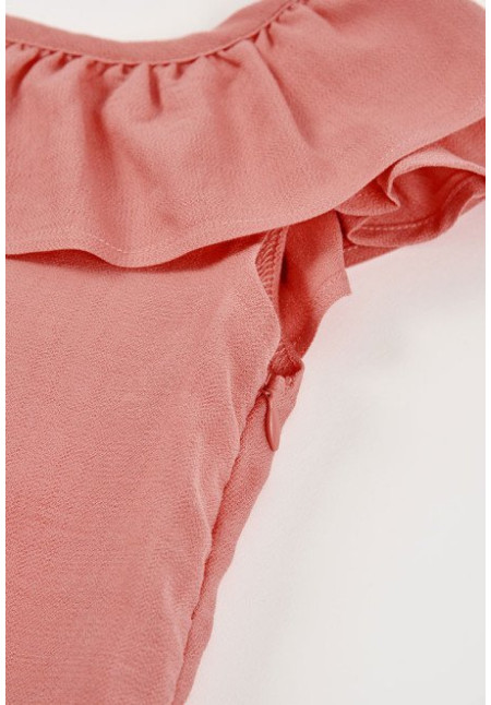 Vestido Tela Coral