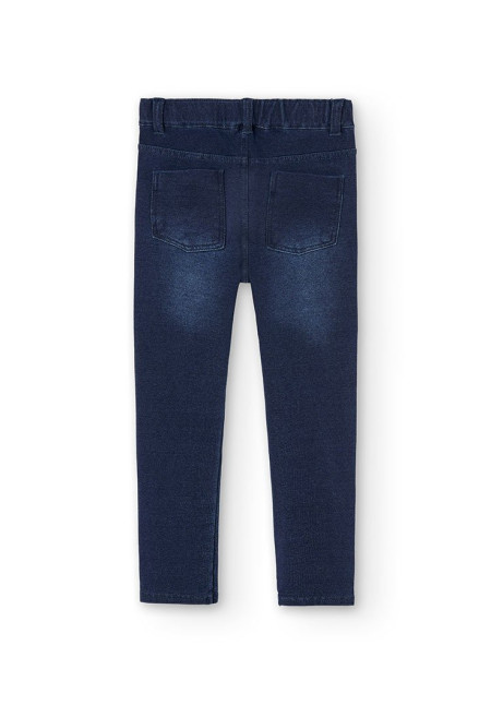 Pantalón Elástico Denim