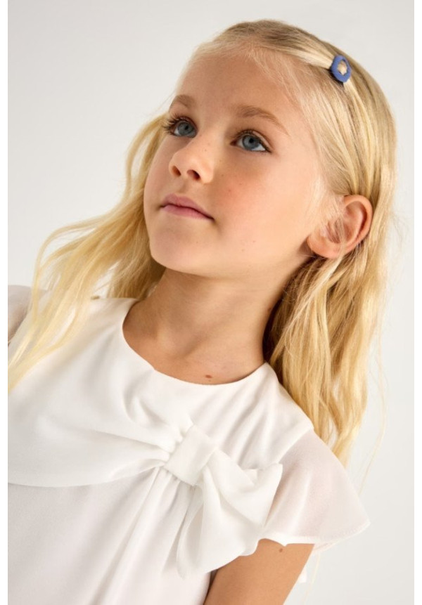 Blusa Lazo Blanco