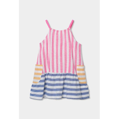 Vestido Lino Listado Vestido Lino Listado